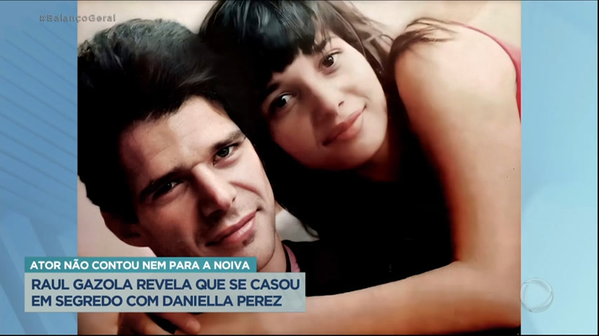 Vídeo: Raul Gazola revela que se casou em segredo com Daniella Perez