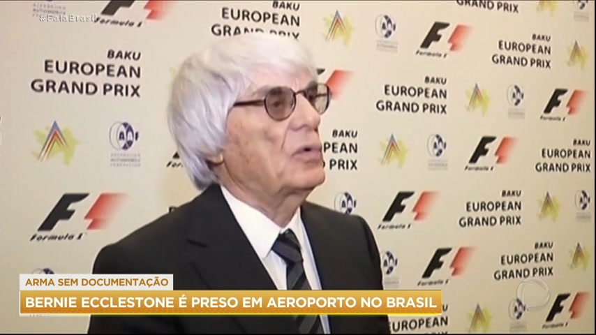 Vídeo: Ex-diretor da Fórmula 1 é preso em aeroporto de SP por porte ilegal de arma