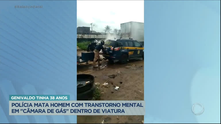 Vídeo: Polícia mata homem em “câmara de gás” dentro da viatura