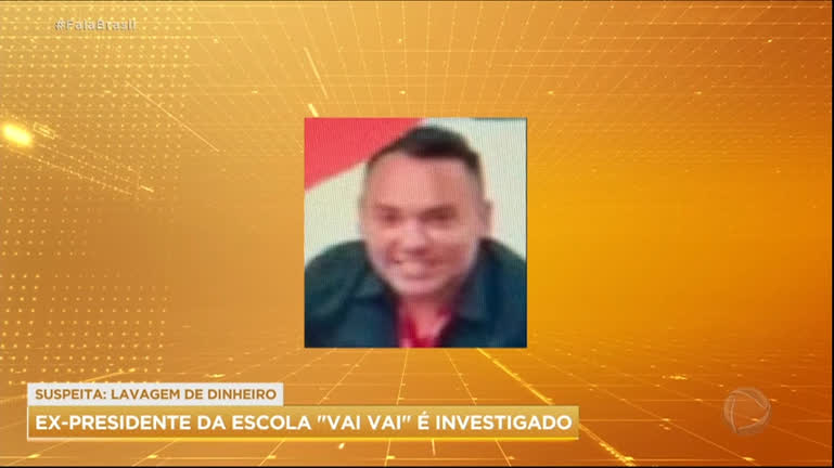 Vídeo: Ex-presidente da escola de samba "Vai-Vai” é investigado por lavagem de dinheiro do tráfico de drogas