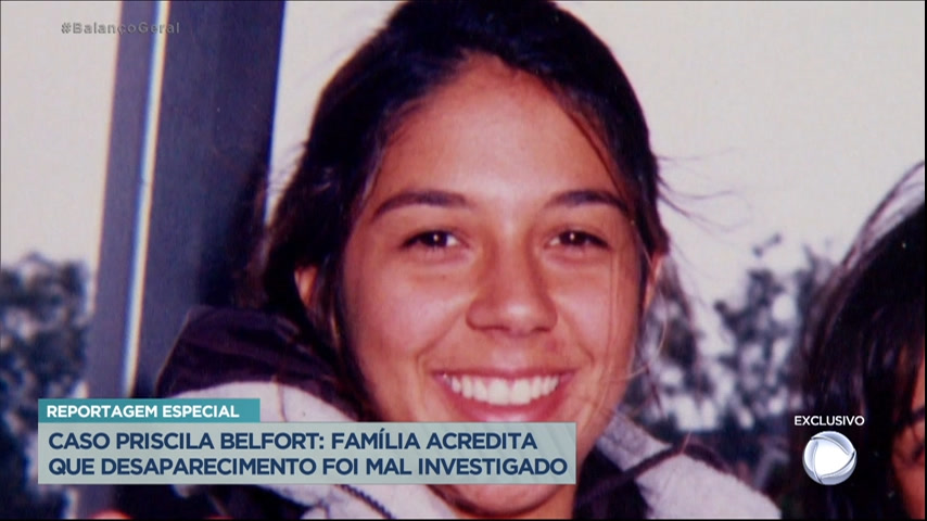 Vídeo: Caso Priscila Belfort: Família acredita que o desaparecimento da jovem foi mal investigado