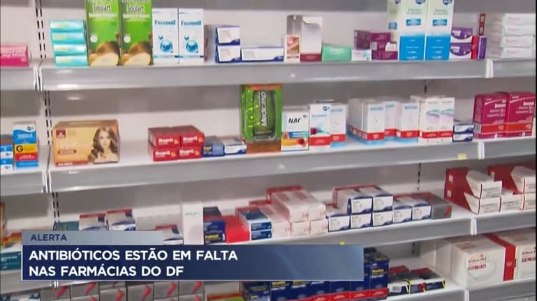 Vídeo: Falta de antibióticos em farmácias preocupa moradores do DF