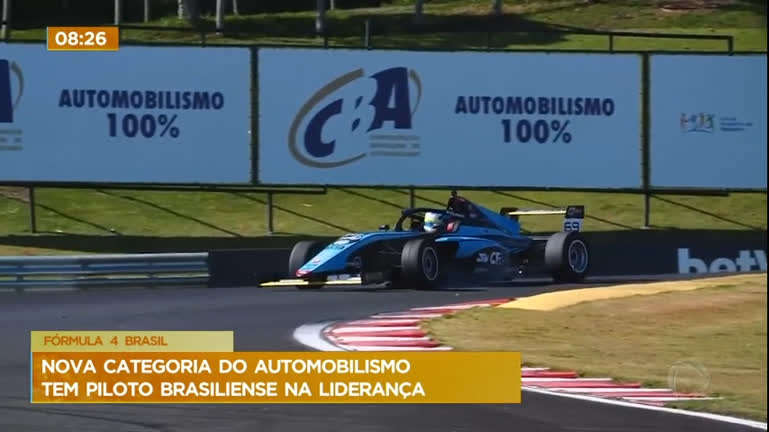 Vídeo: Piloto brasiliense de 15 anos lidera nova categoria do automobilismo