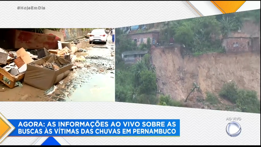 Vídeo: Sobe para 93 o número de mortos após chuvas em Pernambuco