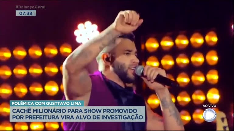 Vídeo: Cachê milionário para show de Gusttavo Lima em MG vira alvo de investigação