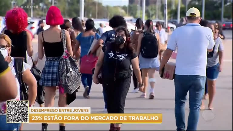 Vídeo: 23% dos jovens brasileiros estão desempregados, diz pesquisa