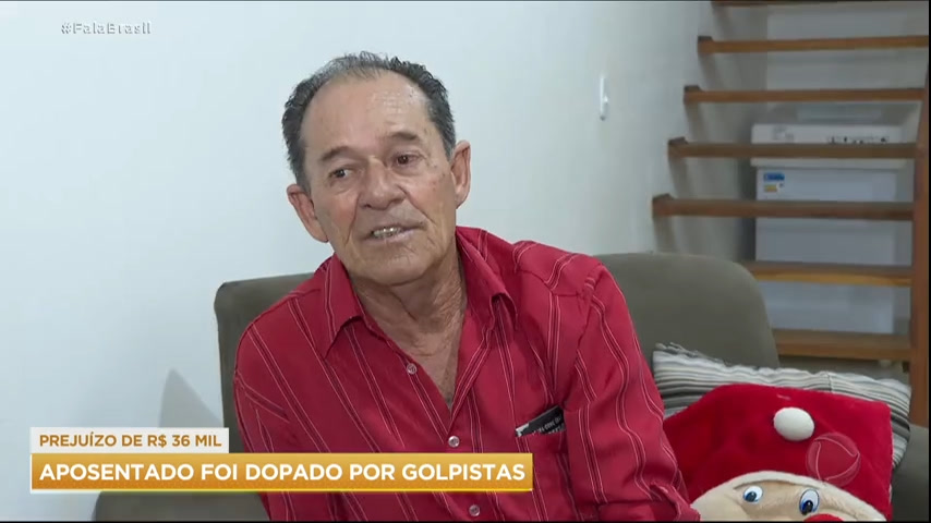 Vídeo: Aposentado perde R$ 36 mil após suposto golpe no interior de SP