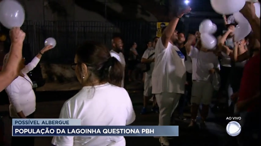 Vídeo: BH: moradores da Lagoinha protestam contra instalação de albergue