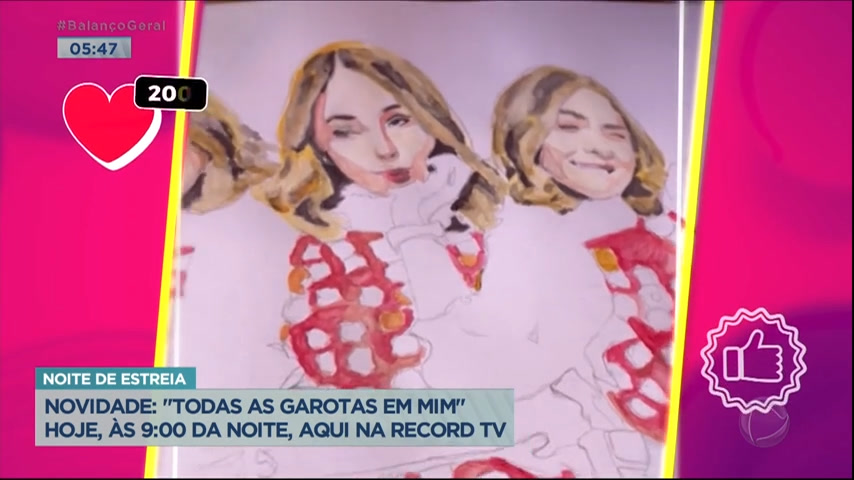 Vídeo: Nova série da Record TV , Todas as Garotas em Mim estreia nesta terça (7)