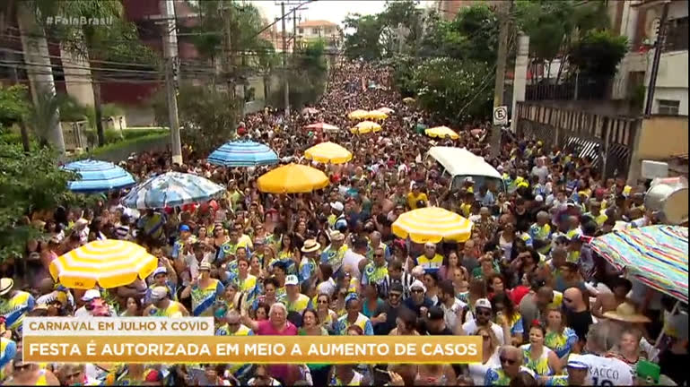 Vídeo: Prefeitura de SP confirma carnaval de rua em meio ao aumento de casos de covid-19
