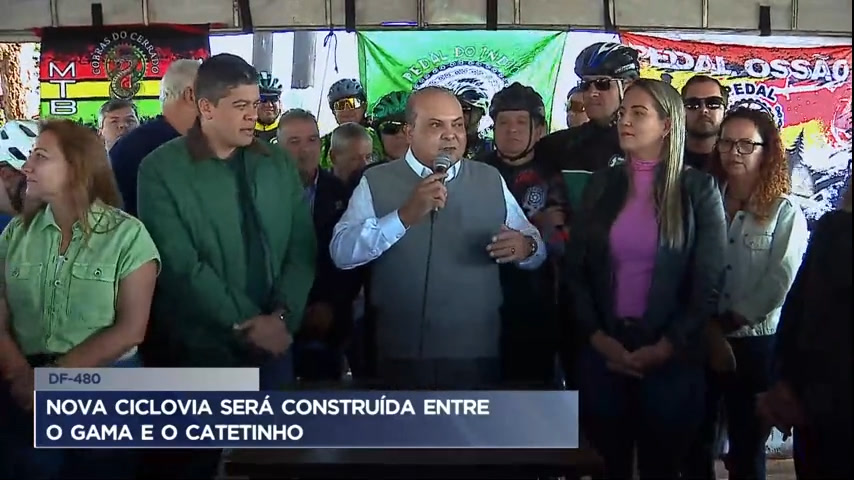 Vídeo: Ciclovia será construída entre a região do Gama e Catetinho