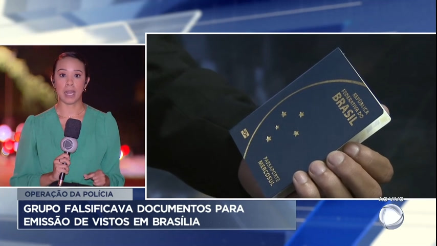 Vídeo: Operação mira grupo que falsificava documentos para emissão de vistos