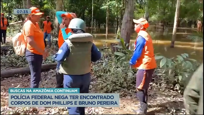 Vídeo: PF nega ter encontrado corpos de jornalista e indigenista na Amazônia