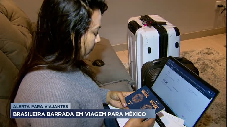 Vídeo: Brasileiros relatam dificuldade para entrar no México devido a novas políticas de visto