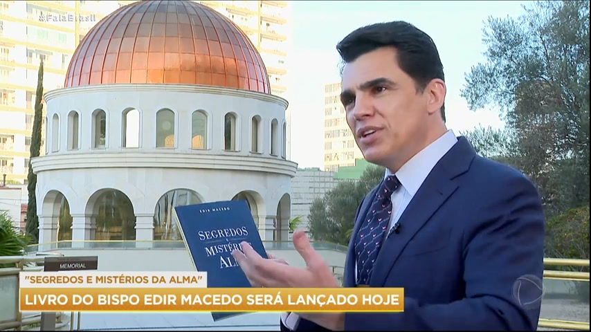 Vídeo: Bispo Edir Macedo lança o livro “Segredos e Mistérios da Alma” neste sábado (18)