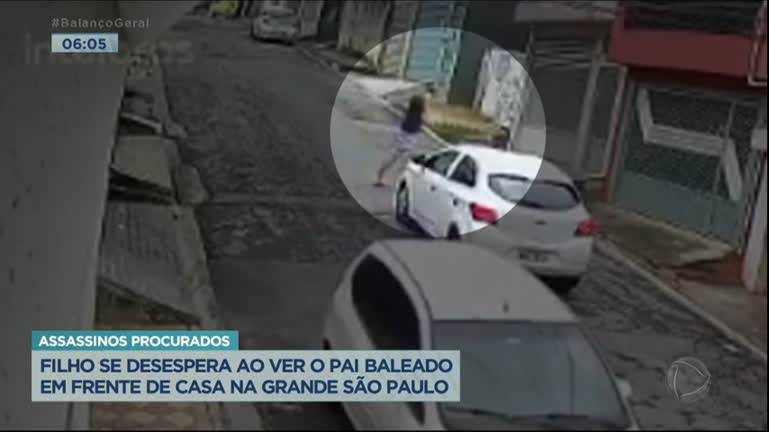 Vídeo: Filho testemunha o pai ser morto por bandidos na Grande São Paulo