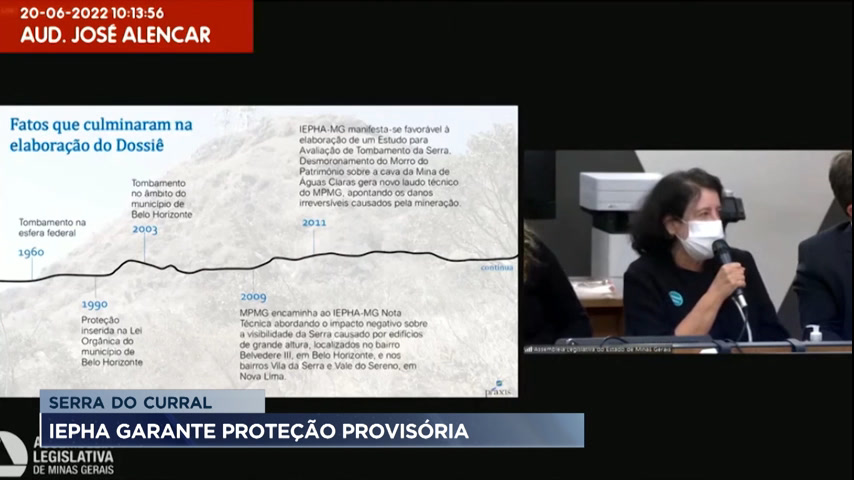Vídeo: Deputados debatem tombamento da Serra do Curral, na Grande BH