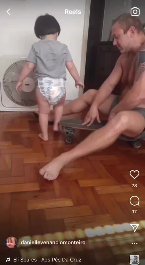 Vídeo: Mãe do filho de Sérgio Hondjakoff exibe vídeo fofo do ator com o bebê: 'Firme e forte no tratamento'