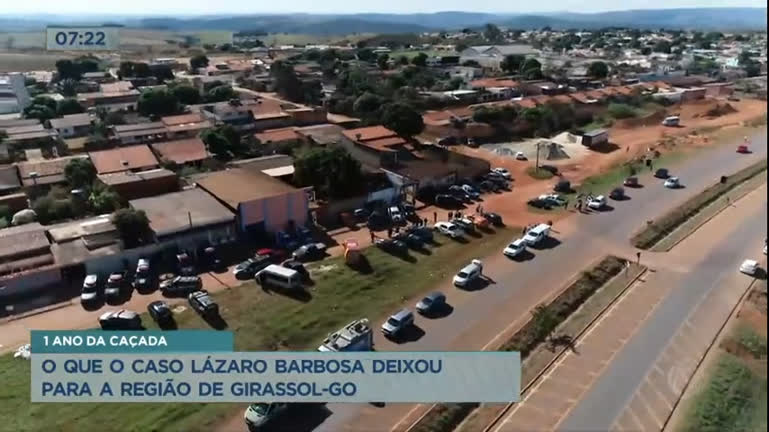 Vídeo: Série Lázaro Barbosa - 1 ano da caçada: o que o caso deixou para a região de Girassol (GO)
