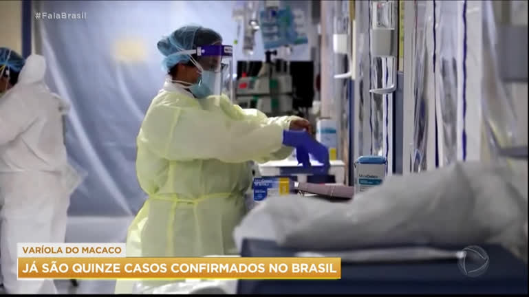 Vídeo: Brasil tem 15 casos de varíola do macaco