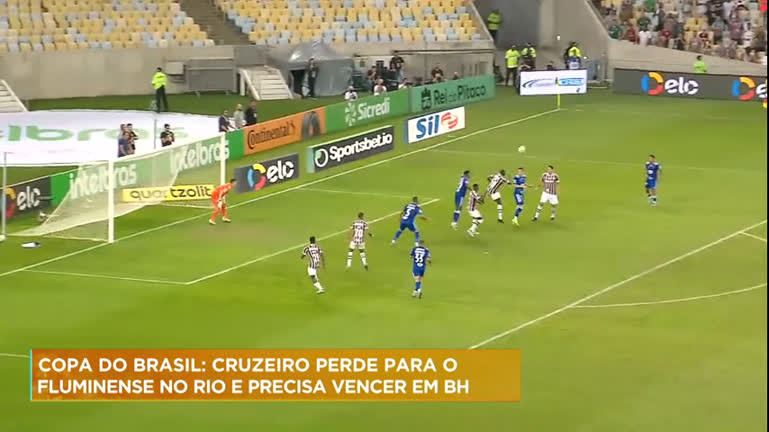 Vídeo: Cruzeiro perde para o Fluminense e precisará vencer em BH