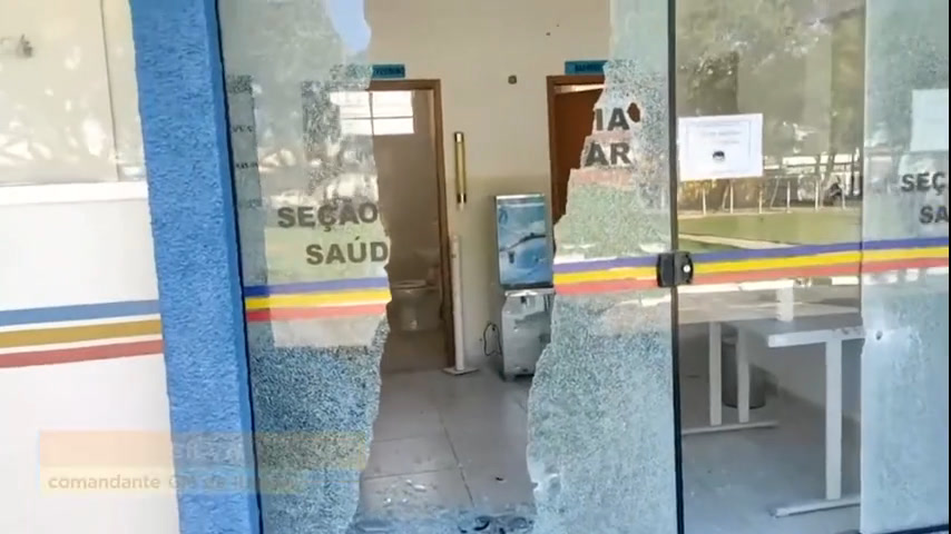Vídeo: Militares desarmaram explosivos deixados em agência de Itajubá (MG)