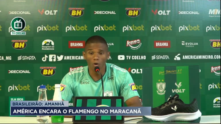 Vídeo: América-MG enfrenta o Flamengo pela Série A