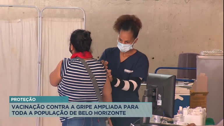 Vídeo: Prefeitura de BH amplia vacinação contra a gripe para toda população