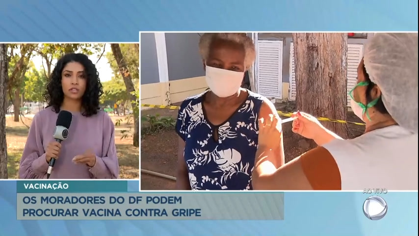 Vídeo: DF amplia vacinação contra gripe para toda a população