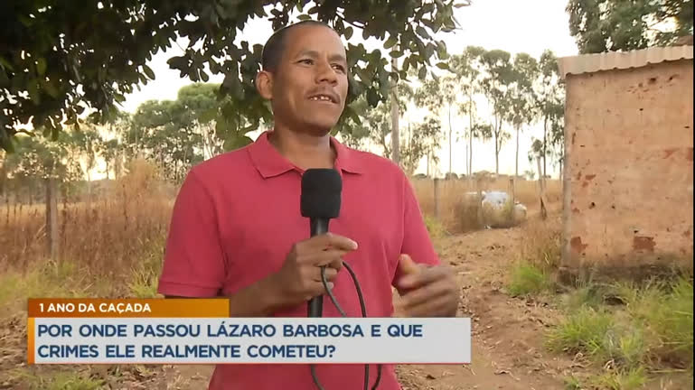 Vídeo: Caseiro acusado de ajudar Lázaro Barbosa fala sobre o caso