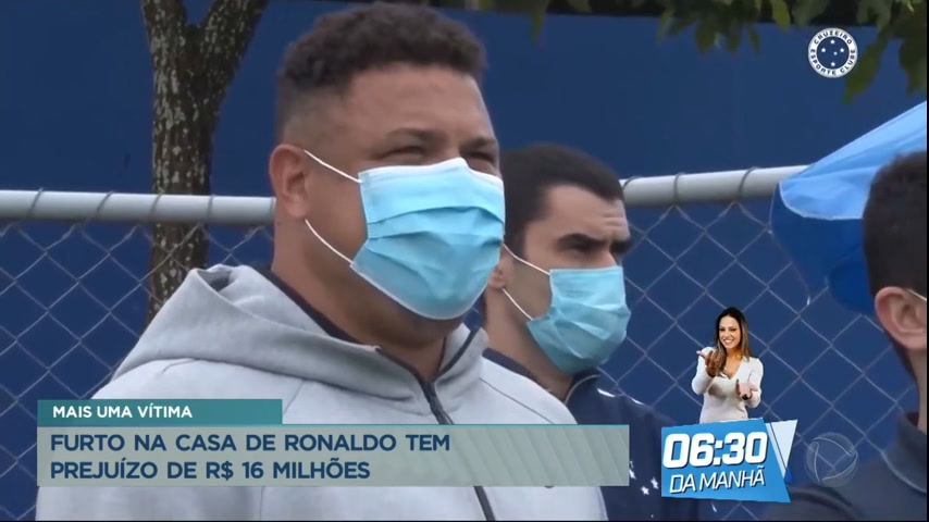 Vídeo: Ronaldo tem casa furtada na Espanha e sofre prejuízo milionário