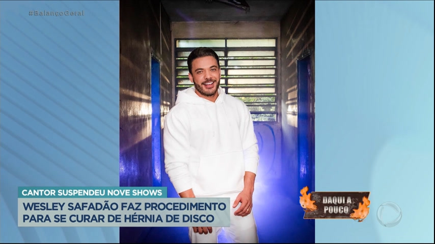 Vídeo: Wesley Safadão cancela mais três shows após lesão na coluna