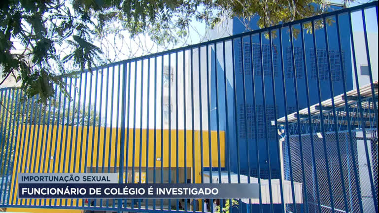 Vídeo: Funcionário de escola particular de BH é investigado por importunação sexual