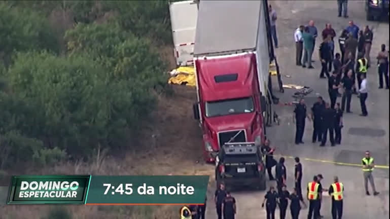 Vídeo: Na rota do caminhão da morte: Domingo Espetacular investiga tragédia nos EUA