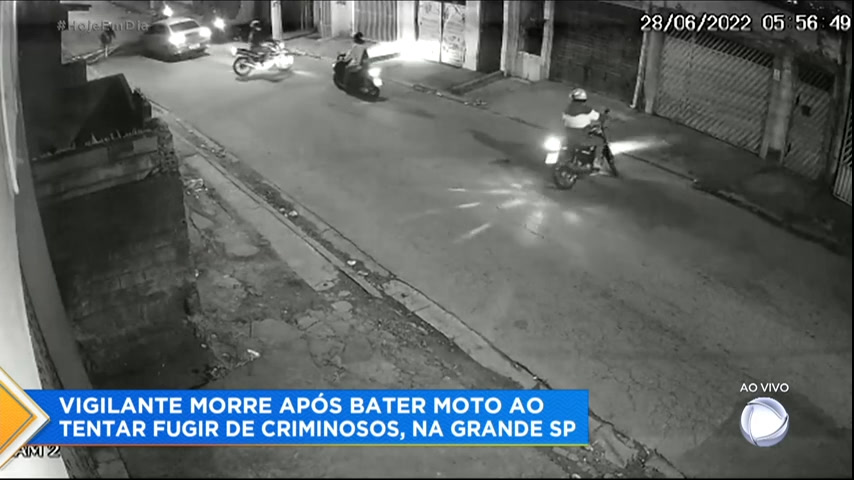 Vídeo: Vigilante morre ao tentar fugir de assalto na Grande São Paulo