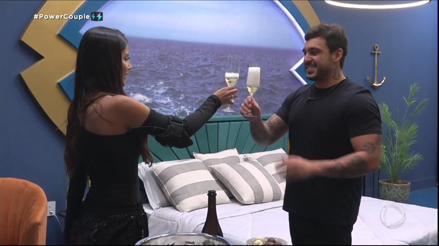Vídeo: Luana e Hadad tiram Brenda e Matheus do perrengue na divisão de quartos | Power Couple Brasil 6