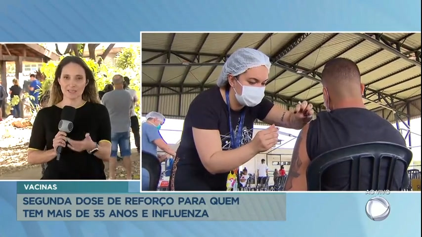 Vídeo: Maiores de 35 anos já podem tomar vacina contra a Covid-19