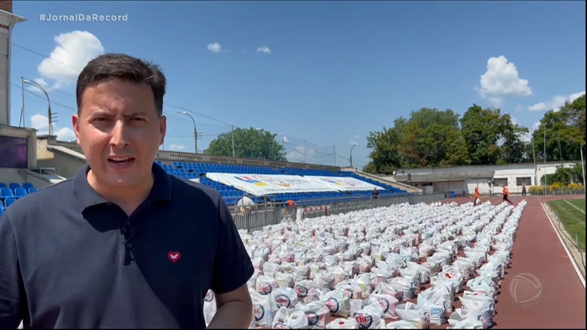 Vídeo: Ação humanitária da Igreja Universal distribui alimentos a refugiados ucranianos na Moldávia