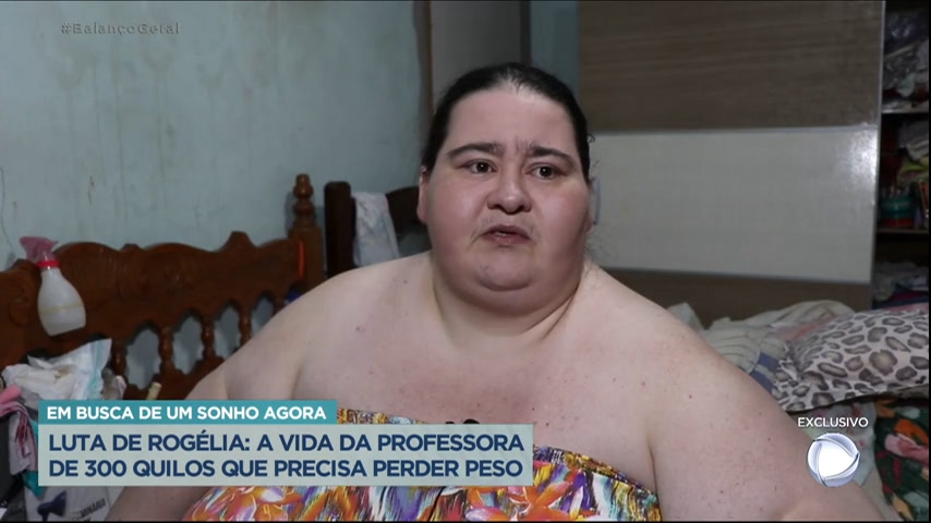 Vídeo: Luta de Rogélia: série mostra a história da professora de 300 quilos que precisa perder peso