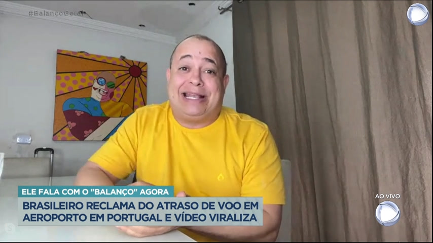 Vídeo: Brasileiro reclama do atraso de voo em aeroporto em Portugal e vídeo viraliza
