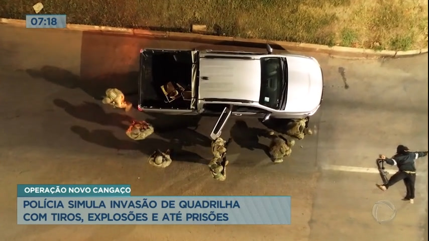Vídeo: PMDF faz treinamento contra ataques do Novo Cangaço