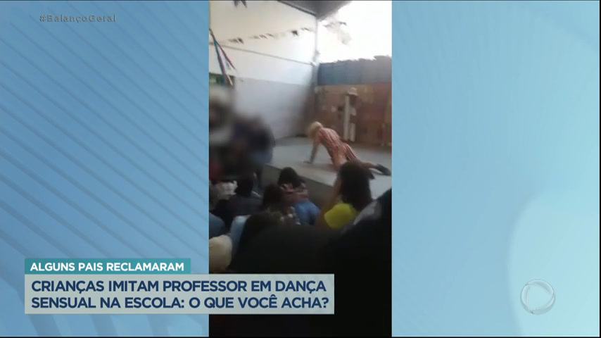 Vídeo: Professor ensina dança sensual para alunos em festa junina em escola em SP