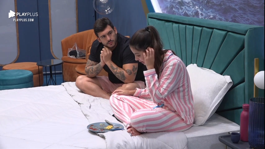 Vídeo: Luana e Hadad calculam as possibilidades para chegarem na final | Power Couple Brasil 6