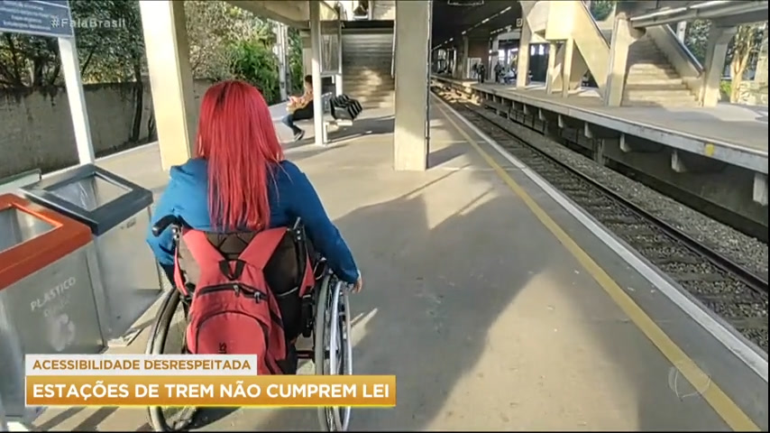 Vídeo: Pessoas com deficiência reclamam da falta de acessibilidade no transporte público