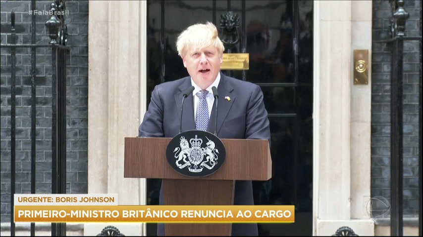 Vídeo: Boris Johnson renuncia ao cargo de primeiro-ministro do Reino Unido
