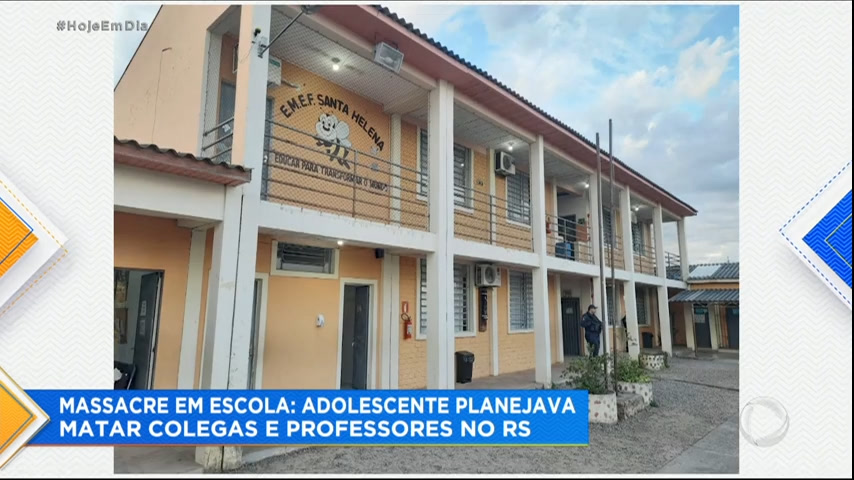 Vídeo: Polícia descobre plano e impede massacre em escola no interior gaúcho
