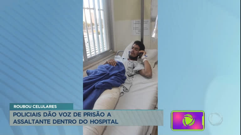 Vídeo: Homem é preso dentro de hospital no Distrito Federal