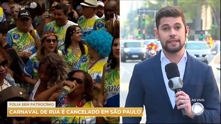 Vídeo: Carnaval de rua é cancelado em São Paulo