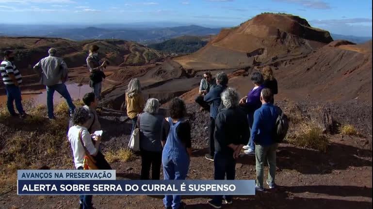 Vídeo: Conselho internacional ligado à Unesco adia alerta mundial sobre preservação da Serra do Curral