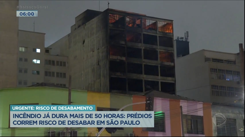 Vídeo: Prefeitura de SP interdita 9 prédios após incêndio na região da 25 de Março
